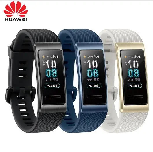 

Original Huawei Band 3 /Band 3 Pro Smart Bracelet 0.95 inch Tracker Swimming Waterproof Bluetooth Fitness Tracker Touch Screen