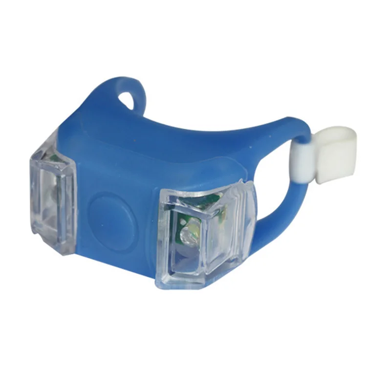 Sale Bicycle Front Light Silicone LED Head Front Rear Wheel Bike Light Waterproof Cycling With Battery Bicycle Accessories Bike Lamp 12