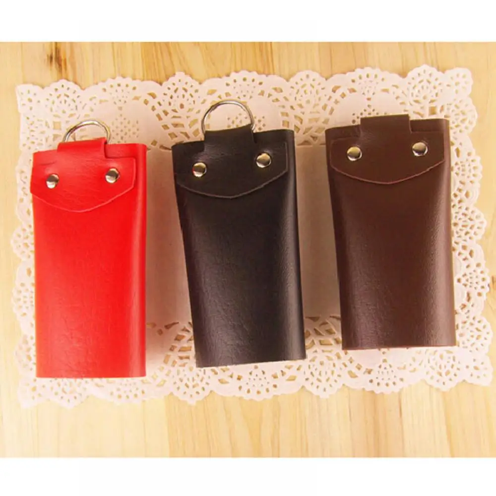 ISKYBOB PU кожаный чехол для ключей держатели автомобильный брелок держатель для ключей Чехол-футляр сумка
