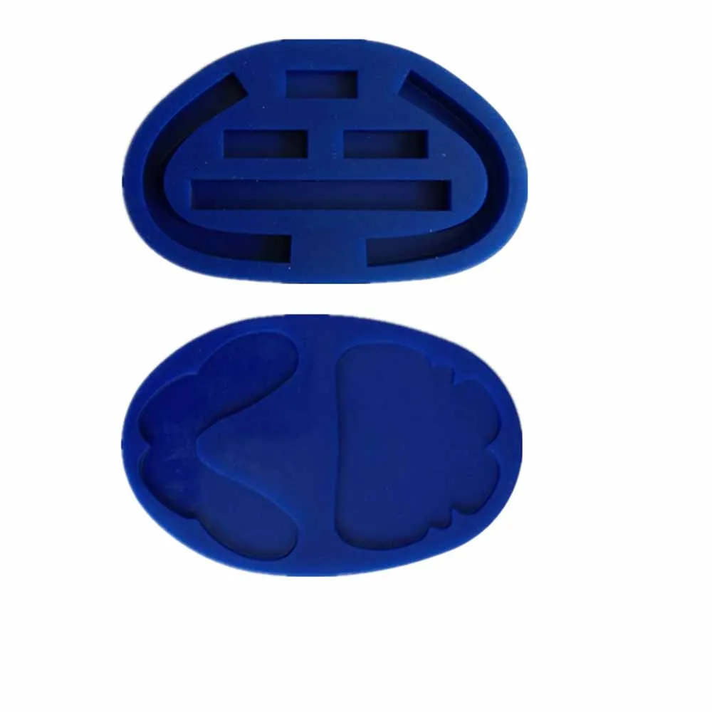 Dental lab denture laboratory wax teeth tooth rubber model inverted