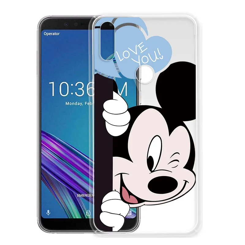 

I am alone Cases For Asus Zenfone Max Pro (M1) ZB601KL / ZB602KL 5.99 inch Solf TPU Color Mobile Phone Case Shipping Free