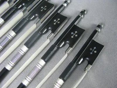 

10pcs professional black Carbon fiber 4/4 violin bow