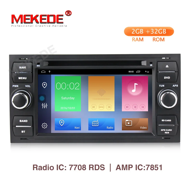 

Car DVD Player Android 9.1 DAB+2din In Dash For Ford Transit Focus Connect S-MAX Kuga Mondeo With QuadCore Wifi 4G GPS Bluetooth