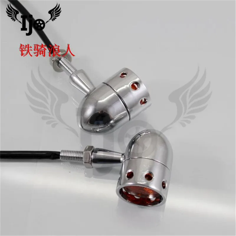 

unviersal Metal street triple motorcycle rear light for harley davidson sportster piloto trasero moto custom blinker intruder
