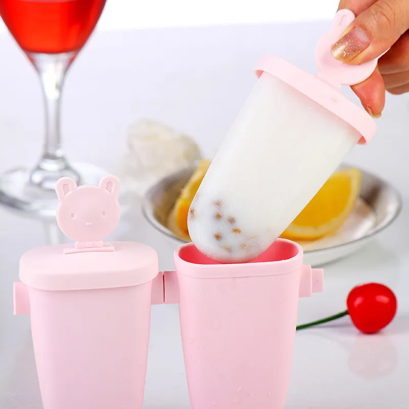 

DIY Ice Lolly Cream Molds Ice Tray Shaped Ice Cream Pop Molds Tray Stick Ice Cream Makers Mould Dropshipping X