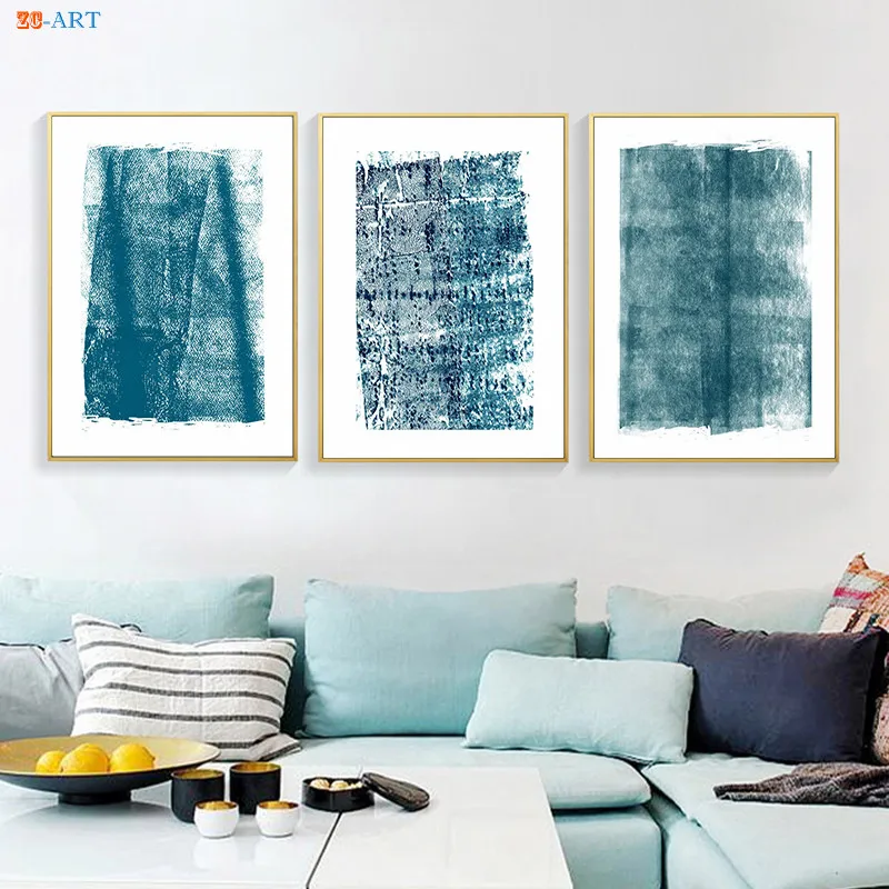 Us 3 68 38 Off Blue Wall Art Abstract Painting Modern Canvas Posters And Prints Scandinavian Pictures For Living Room Decor In Us 3 68 38 Off Blue Wall Art Abstract Painting Modern Canvas Posters And Prints Scandinavian Pictures For Living Room Decor In