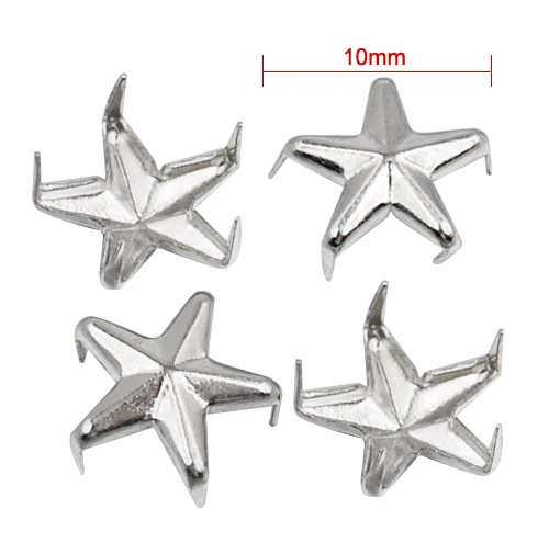 

Hot UK 50 x Star Studs Claw Rivet - Leather Crafts Costumes Bags Jeans Belts Shoes