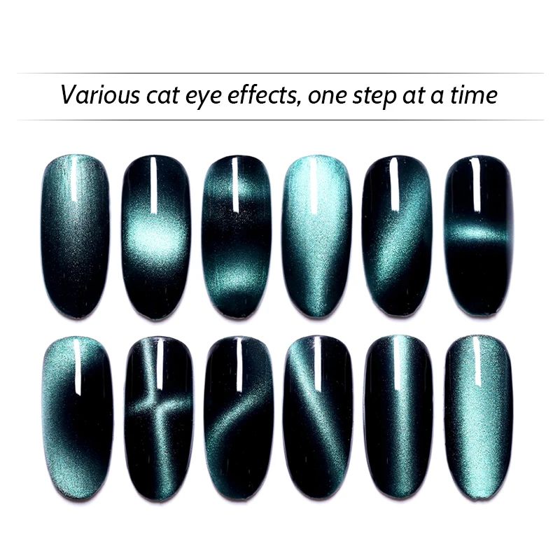 1 шт. сильная Магнитная палочка для ногтей 3D эффект кошачьих глаз для УФ-гель-лака инструмент для дизайна ногтей доска для ногтей кошачий глаз инструменты для дизайна ногтей