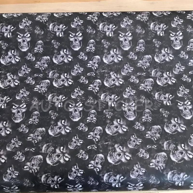 horrible skull camo vinyl car wraps 1