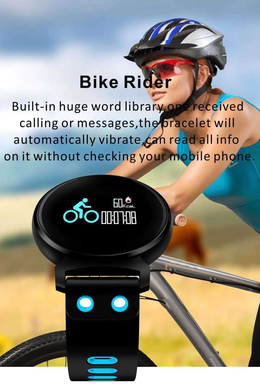 Для OPPO R9 Plus R7s W28 смарт браслет пульсометр кровяное давление/кислородный датчик