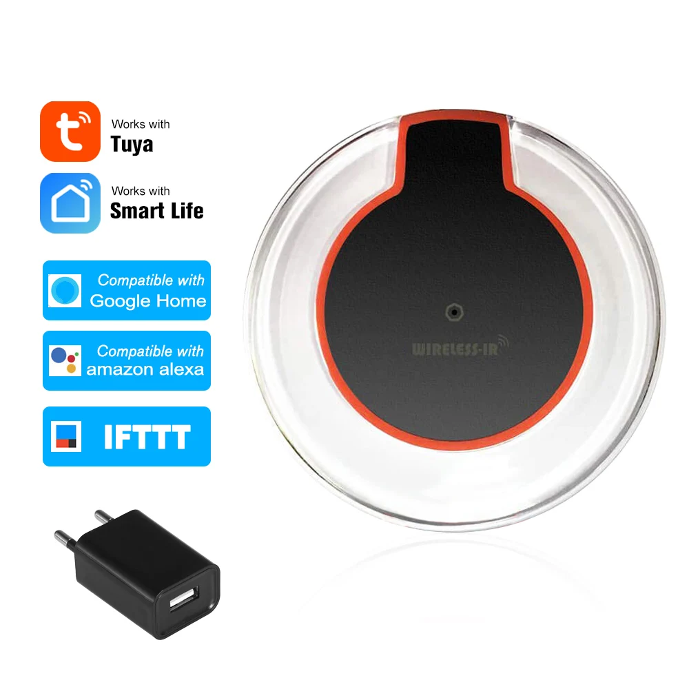 

EACHEN WiFi IR Remote IR Control Hub Wi-Fi 2.4Ghz Infrared Wifi Universal Remote Controller For Air Conditioner TV DVD For Alexa