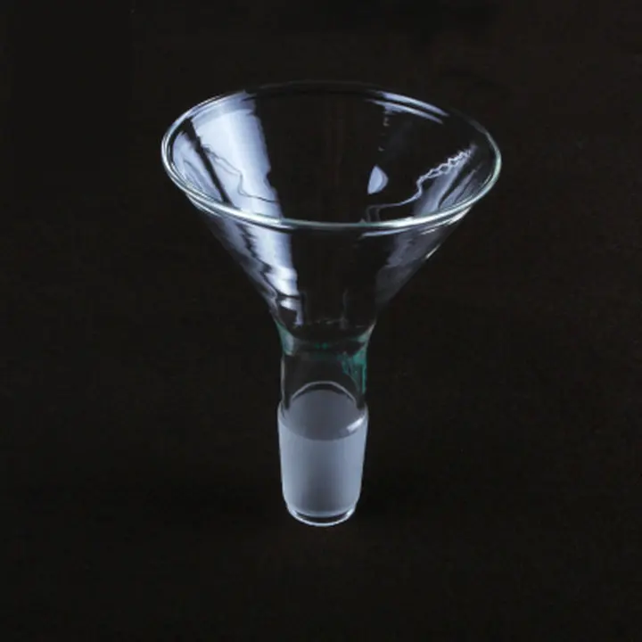 

2Pcs/lot Triangle funnel, Conical Funnel With Standard Ground-in Mouth Joint 19#/24# for Laboratory glassware
