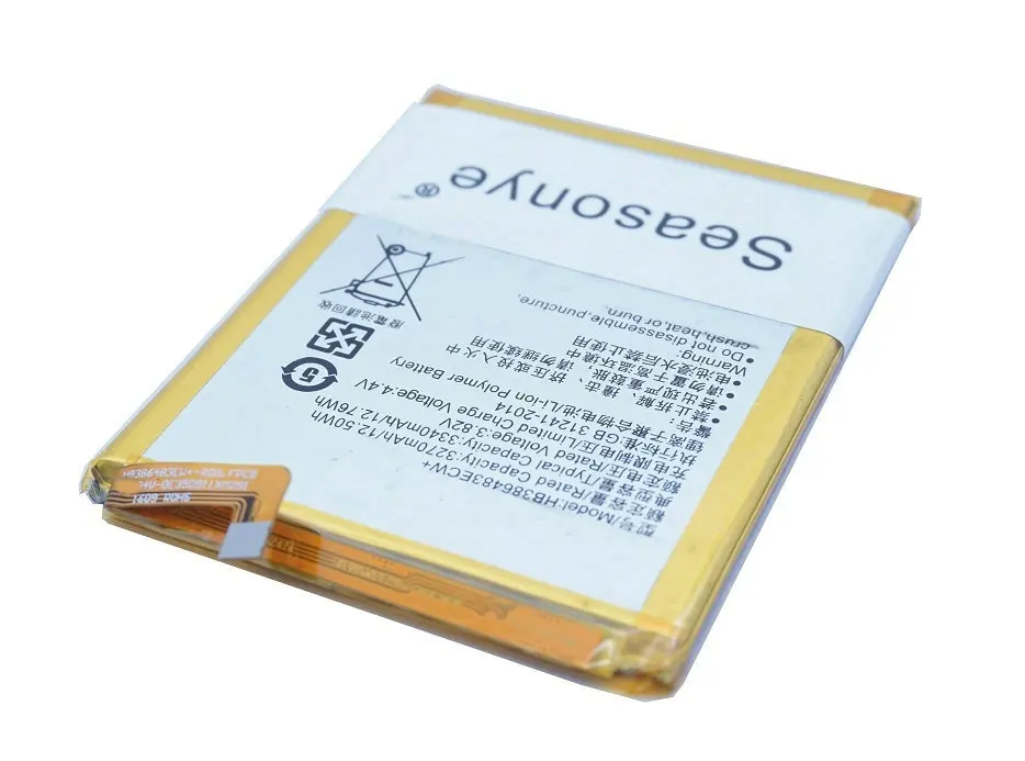 Seasonye 3 шт. x HB386483ECW + 3270 мАч Замена Батарея инструменты для huawei honor 6X G9 плюс G9Plus Maimang 5