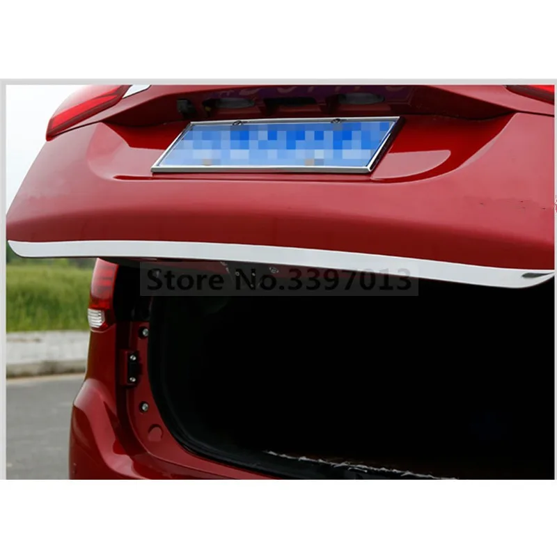 Для Mitsubishi Outlander 2013- Задняя Крышка багажника отделка двери литая ручка загрузки отделка рамка Крышка 1 шт