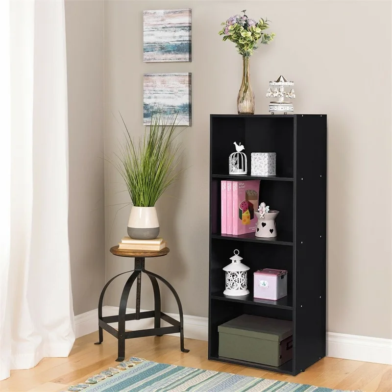 Modern Wood 4 Tier Open Book Shelf Bookshelf Bookcase Storage Display Cabinets For Home Furniture HW60187 Modern Wood 4 Tier Open Book Shelf Bookshelf Bookcase Storage Display Cabinets For Home Furniture HW60187