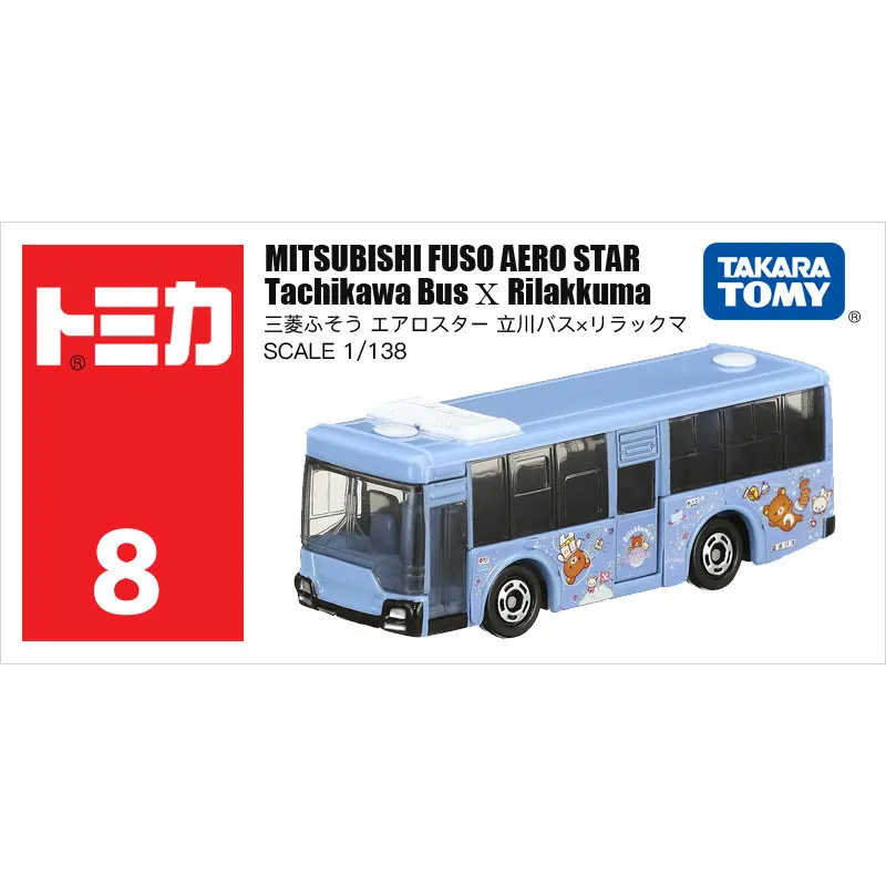 Takara Tomy Tomica металлические Литые автомобили модель автобуса игрушечные машинки JR/HATO/TOEL/Лондонский автобус в коробке