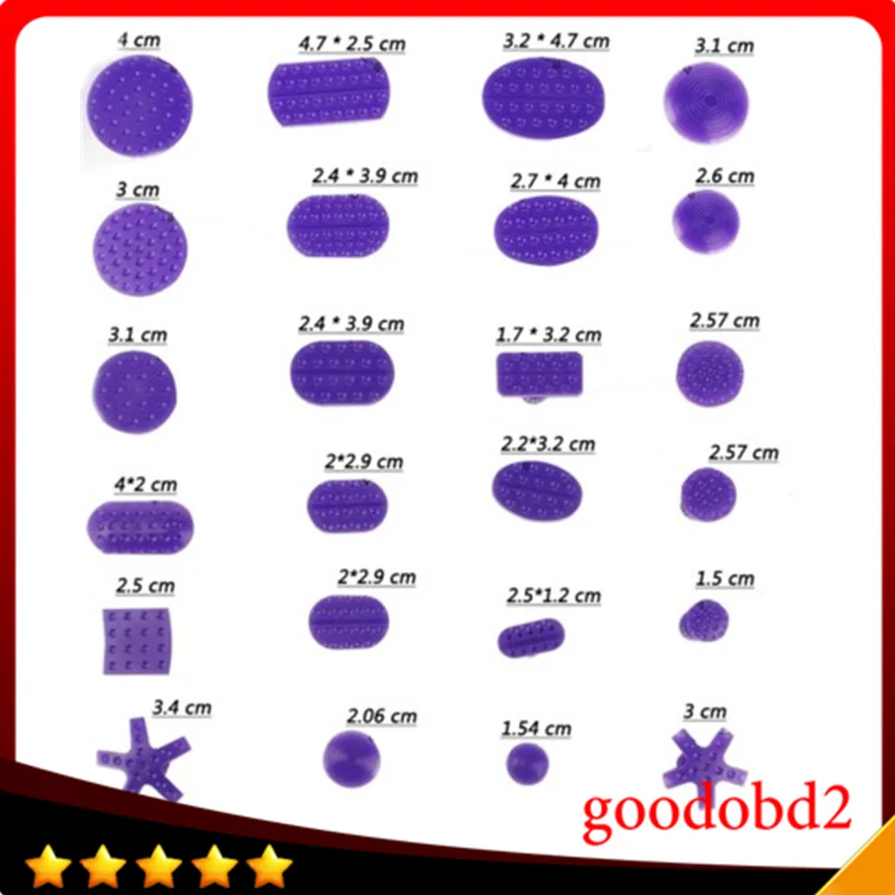 24pc/set PDR hand tools set Professional Car vehicle Dent repair Tools Paintless Dent Removal+with Glue gun 100W +5x glue sticks