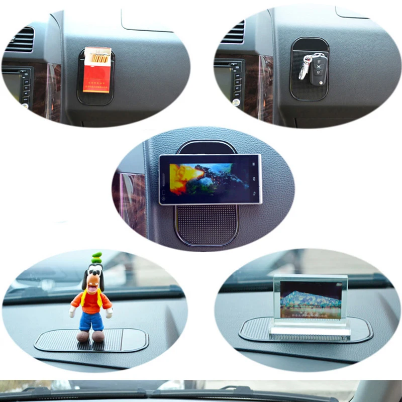 1 шт. автомобильный нескользящий коврик для приборной панели|dashboard sticky pad|slip matsticky