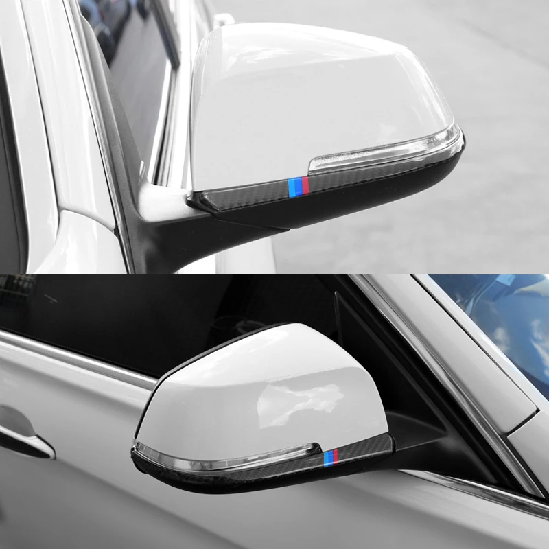 

Carbon Fiber Styling Rearview Mirror Anti-Rub Strips Protector for bmw f30 f34 3 Series 3GT Anti-collision Strip Car accessorie