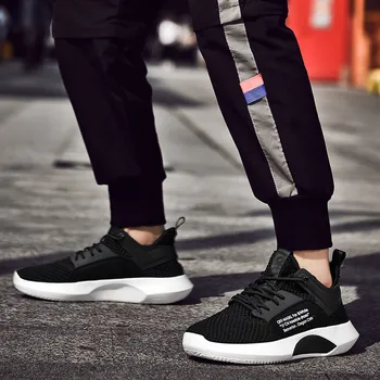

X Brand Korean Fashion Breathable Golden Men Sneakers Microfiber Mesh Elastic Platform Bottom Men Shoes Casual zapatillas hombre