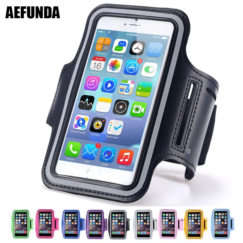 

Sports Running Waterproof Armband Phone Pouch Bag Case for iPhone 6 s 6S Brassard Sport Arm Band Mobile Phone Holder on Hand