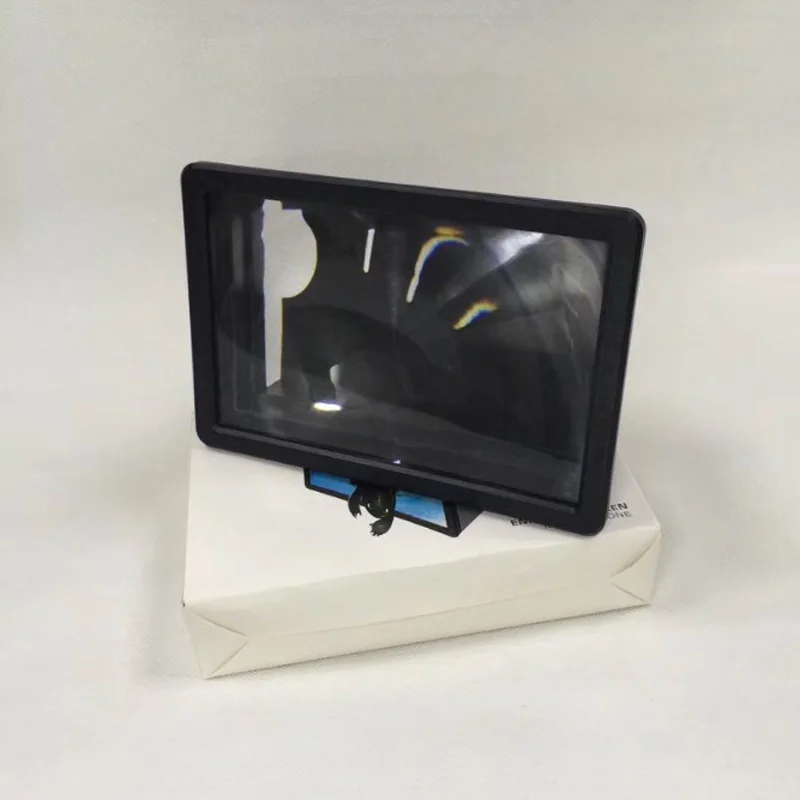 3D Лупа F2 глаз выдвижной для мобильного телефона Экран усилитель второго поколения 3D видео лупа с высоким разрешением