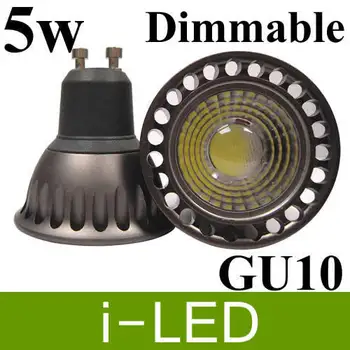 

5W Cob Gu10 MR16 Dimmable LED Spotlight Bulbs 120 Degree Warm / Natural / Cool White 4500k CE&RoHS SAA UL 3 years Warranty