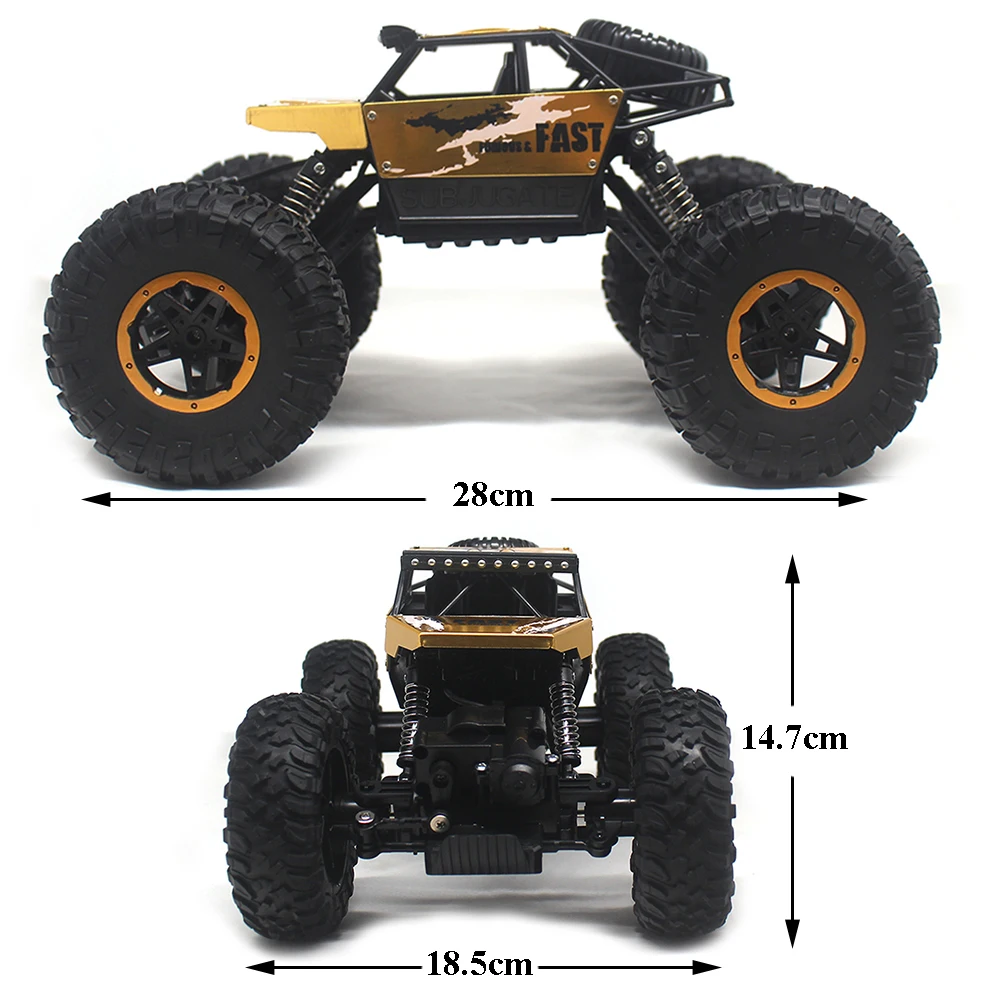 1:16 2,4 Ghz Радиоуправляемая машинка, игрушки на дистанционном управлении, 4WD рок-гусеничный Радиоуправляемый автомобиль, игрушки для мальчиков, перезаряжаемая батарея P810