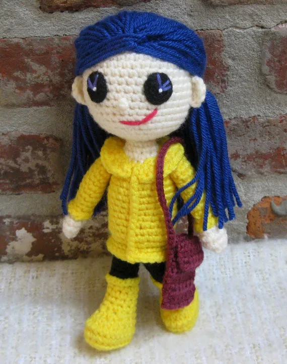 crochet coraline doll