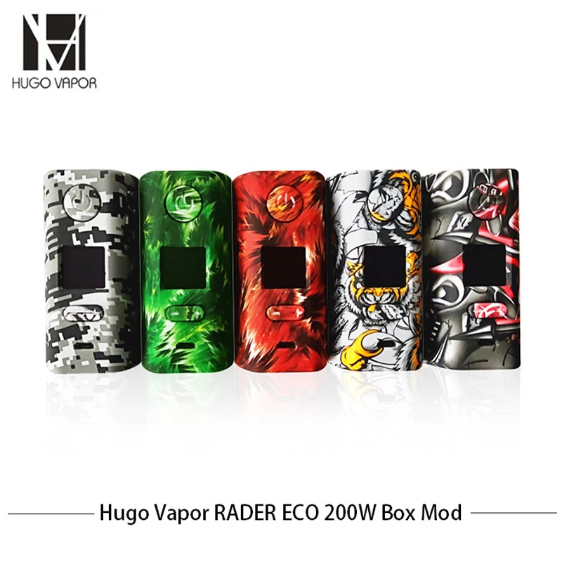 Электронная сигарета Hugo Vapor Rader ECO 200 Вт боксмод TC с двойным испарителем 18650