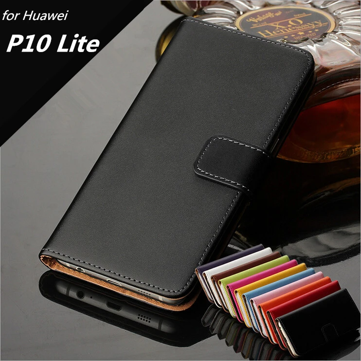 

Premium Leather Flip Cover Huawei Ascend P10 Lite Luxury Wallet case For Huawei P10 Lite card holder holster phone shell GG