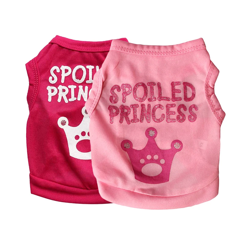 

Summer Pet Tee Shirt Cute Small Puppy Vest Shirt Fashion Cat Clothing XS S M L AA