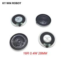 ^^Best Offers 5pcs/lot New Ultra-thin Mini speaker 16 ohms 0.4 watt 0.4W 16R speaker Diameter 28MM 2.8CM thickness 5MM ^^Best Offers 5pcs/lot New Ultra-thin Mini speaker 16 ohms 0.4 watt 0.4W 16R speaker Diameter 28MM 2.8CM thickness 5MM