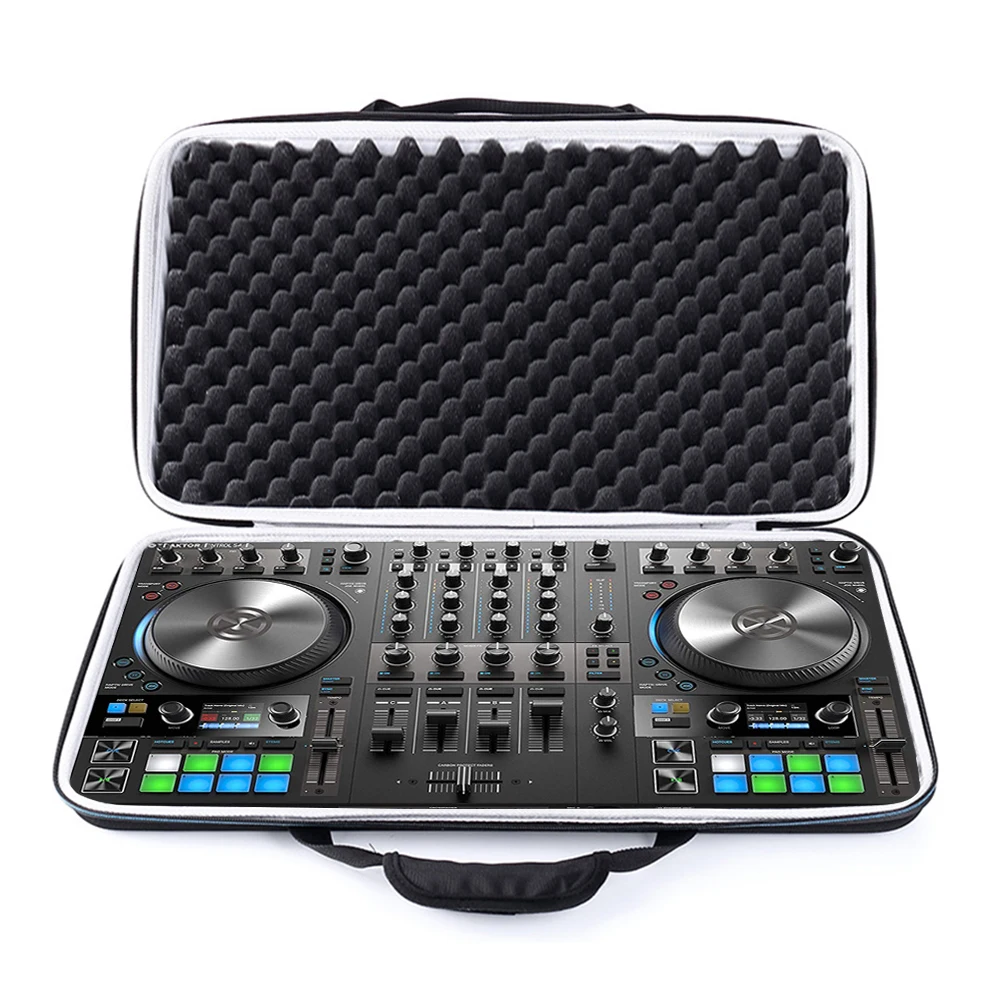

New Protective EVA+PU Hard Travel Pouch Portable Box Cover Bag Case for Native Instruments Traktor Kontrol S4 Mk3 DJ Controller