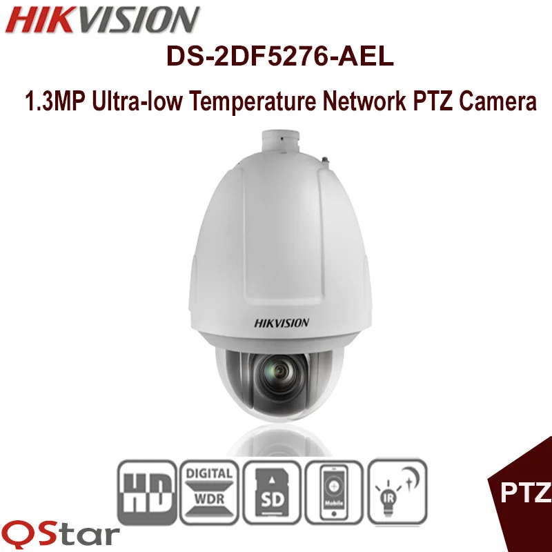 Hikvision Original English Version DS 2DF5276 AEL Ultra low Temperature Network PTZ IP Camera 30X Optical
