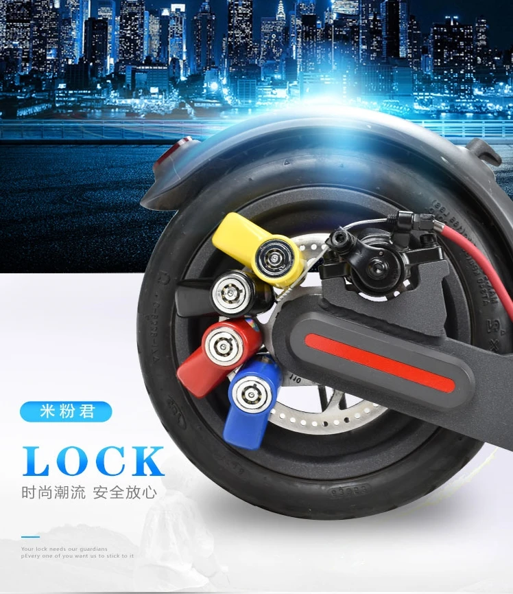 

Lock for XIAOMI MIJIA M365 Electric scooter Anti-theft lock