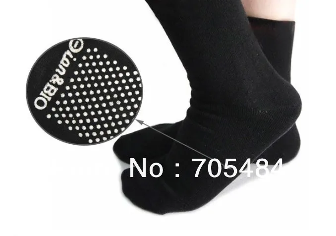 

Freeshipping 2pair(4pcs) Magnetic Therapy tourmaline Spontaneous self-Heating socks tourmaline foot massage socks foot massage