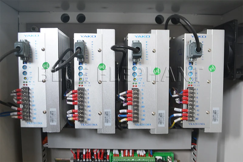 yako2811 driver of 1340 pneumatic system 3 spindles cnc engraver