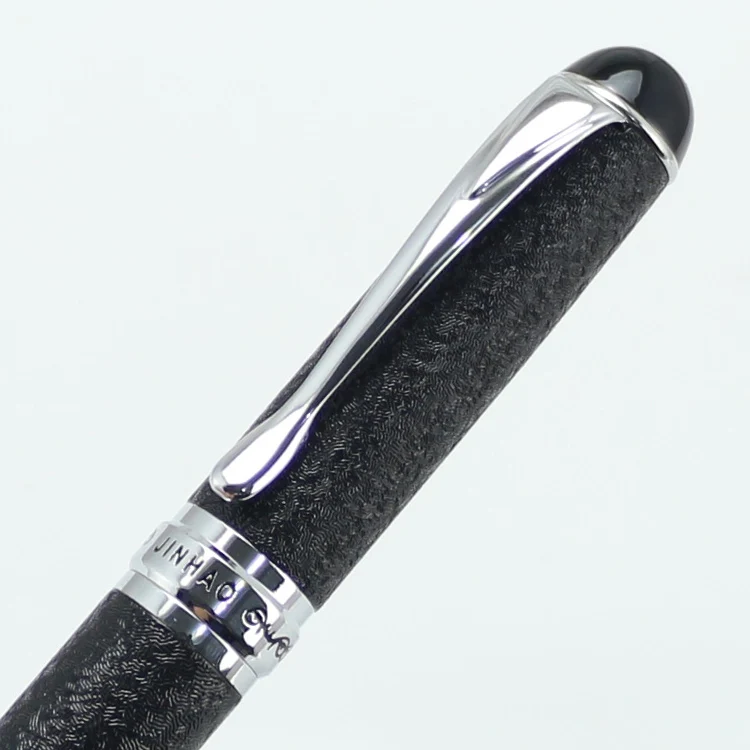 Jinhao 750 Черная Ручка-роллер с шероховатой поверхностью, 15 цветов, высокое качество, роскошные канцелярские принадлежности для офиса и школы