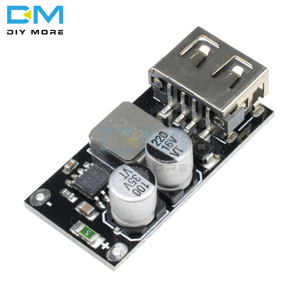 

10PCS USB DC-DC Buck Converter Charging Step Down Board Circuit Module Fast Quick Charger 6V-32V 9V 12V 24V to 3V 5V 12V