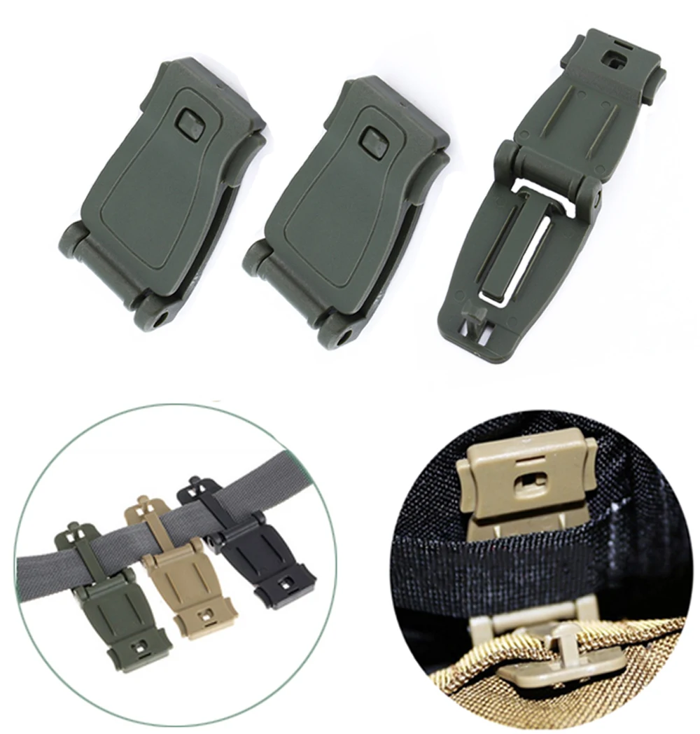 

Strap Buckle Bag Webbing molle attach Hike web Tactical webdom Belt Connect link Camp bushcraft Clip Clasp Outdoor kit Backpack