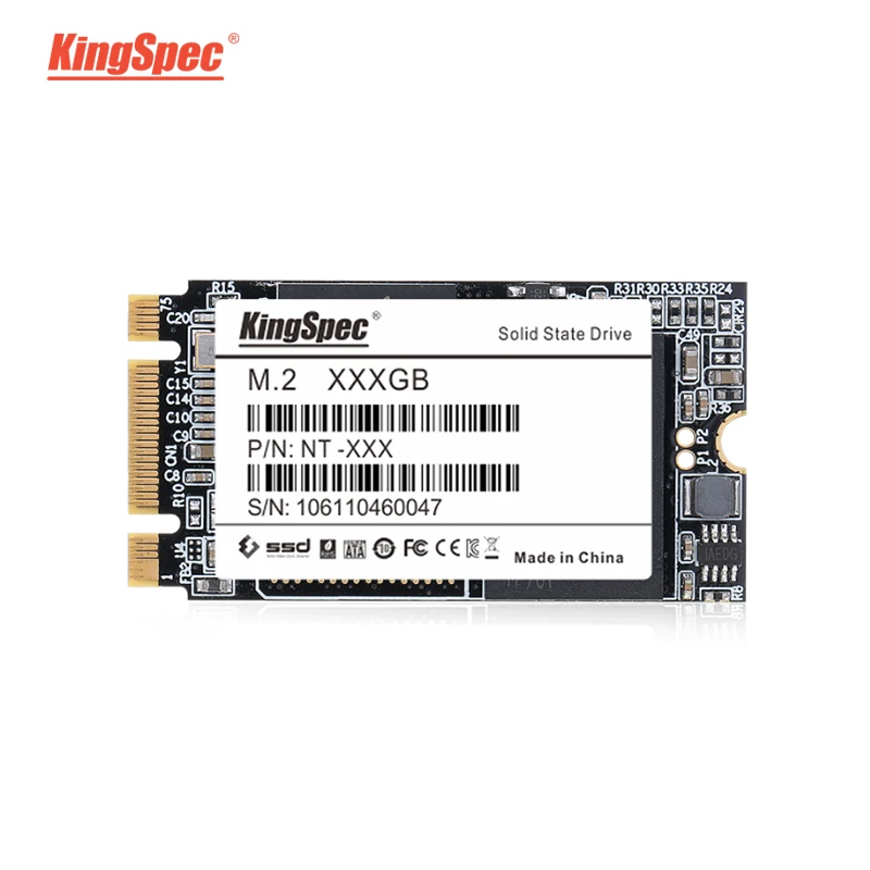 KingSpec m.2 ssd 2242 120 ГБ SSD 240 gb M2 NGFF 500 gb HDD SSD жесткий диск твердотельный накопитель для портативных ПК джемпер ezbook 3 pro