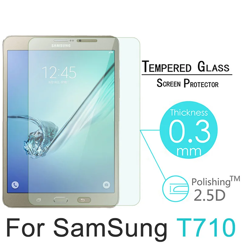 Hd Premium Tempered Glass For Samsung Galaxy Tab S2 8.0 T710 T715 Clear Screen Protector Tablet