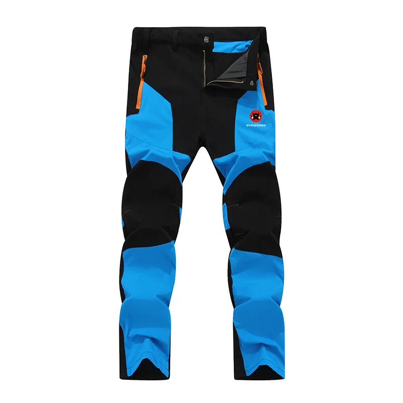Spring Summer Outdoor Quick dry Hiking Windproof Waterproof Fishing Climbing Pants Anti-UV Breathable Trekking Camping Trousers