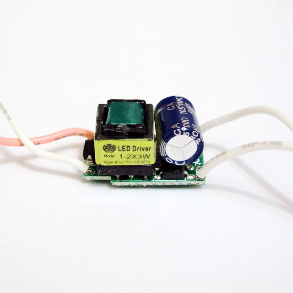 

Jiaderui 20pcs/lot Isolated 600mA 1x3W Led Driver 1x3W Power Supply DC 3V - 5V AC 110V 220V 277V for LED lights