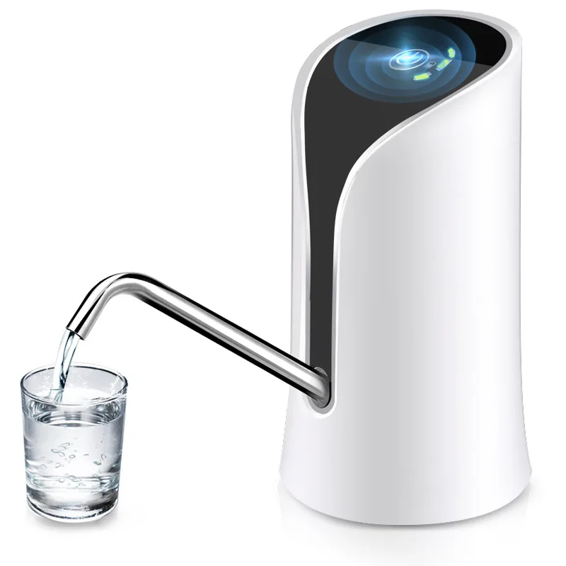 Water Bottle Electric Pump Tap for Water Bottle Black Hand Pump Bottle