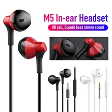 Briame Professional Headphone In Ear Wired Earphone 3.5mm Heavy Bass Sound Quality Music Sport Headset For iPhone Xiaomi