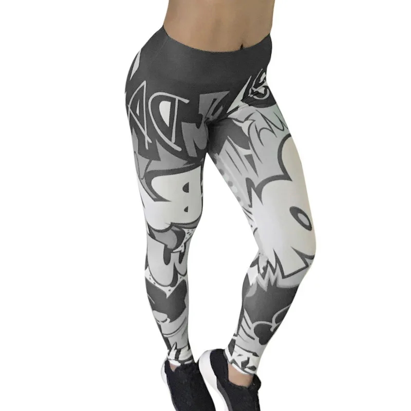 Vertvie штаны для йоги женские спортивные Леггинсы с высокой талией для фитнеса и бега женские эластичные спортивные штаны дышащие Леггинсы Новинка - Цвет: Серый
