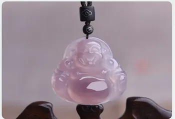 

Natural yu pendant a sweater chain for a female maitreya Buddha pendant/