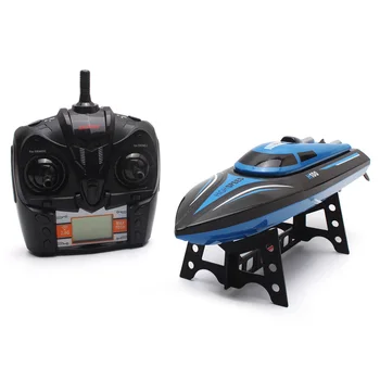 

High Speed RC Boat H100 2.4GHz 4 Channel 30km/h Racing Remote Control Boat with LCD Screen as gift For children Toys Kids Gift